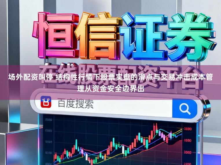 场外配资叫停 结构性行情下股票实盘的滑点与交易冲击成本管理从资金安全边界出