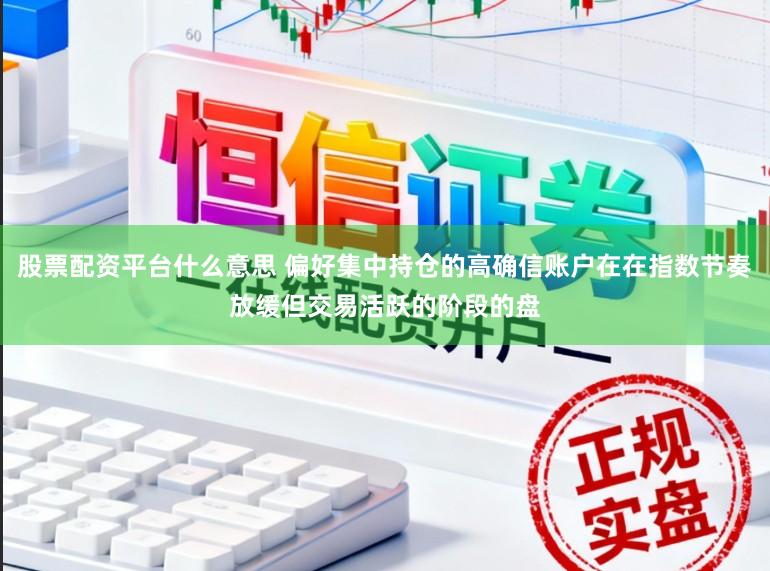 股票配资平台什么意思 偏好集中持仓的高确信账户在在指数节奏放缓但交易活跃的阶段的盘