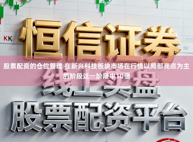 股票配资的仓位管理 在新兴科技板块市场在行情以局部亮点为主的阶段这一阶段中10倍